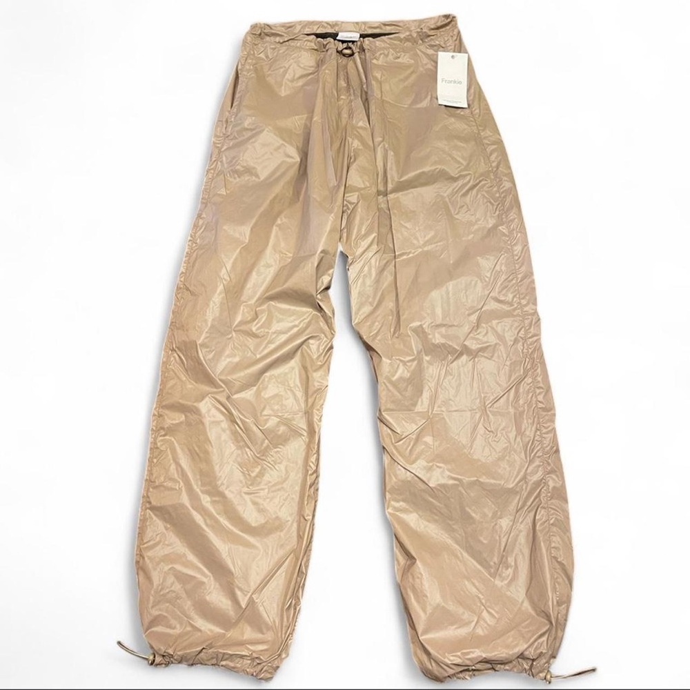Frankie Collective Shop Lightweight Beige Nylon Track Deadstock Taupe Magma